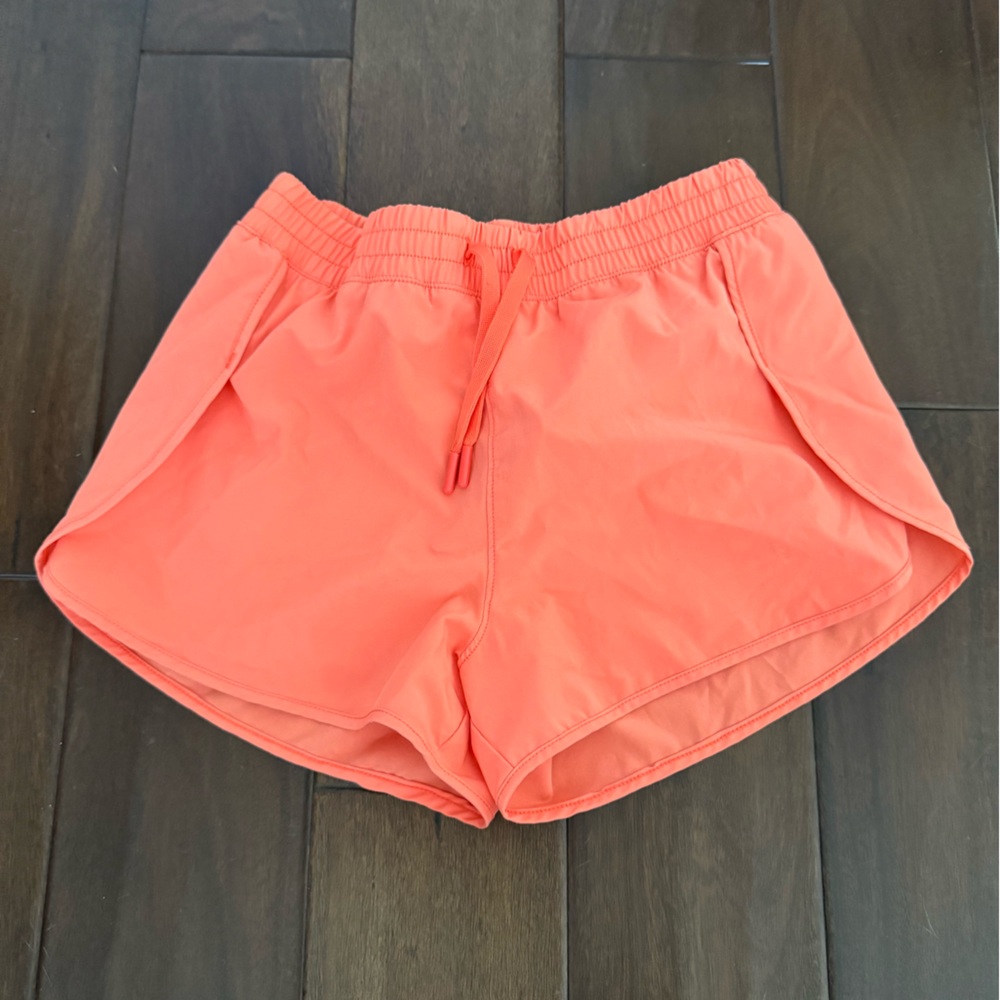 90 Degree By Reflex Bright Coral Kids Shorts